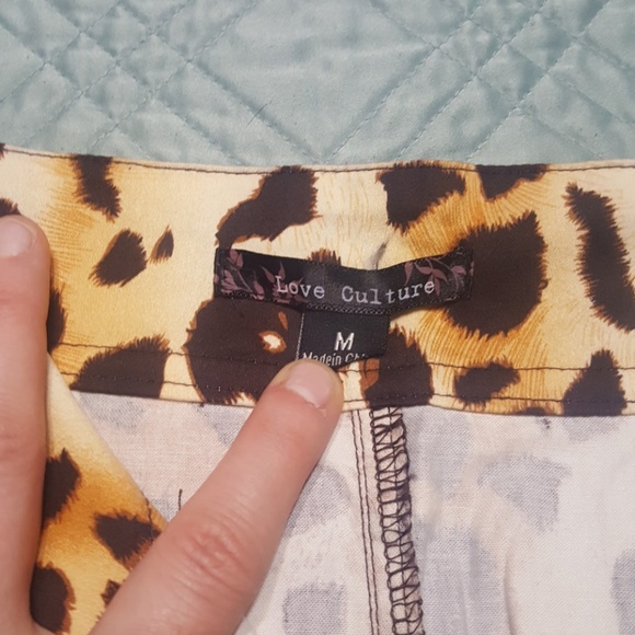 High waisted leopard pencil skirt - Picture 6 of 6